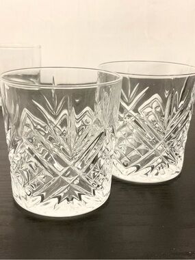 Broadway Rocks Whiskey Glasses Tumbler Set of 2 France Arcoroc 10.5oz L7254